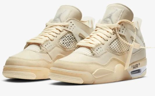 NIKE AIR JORDAN 4 RETRO X OFF-WHITE "SAIL"