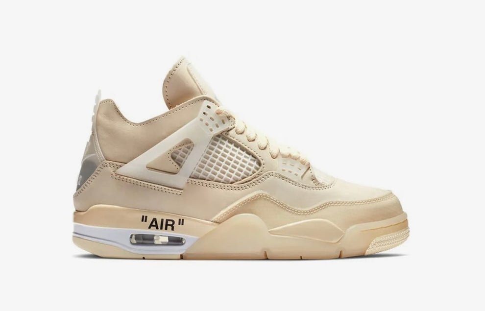 NIKE AIR JORDAN 4 RETRO X OFF-WHITE "SAIL"